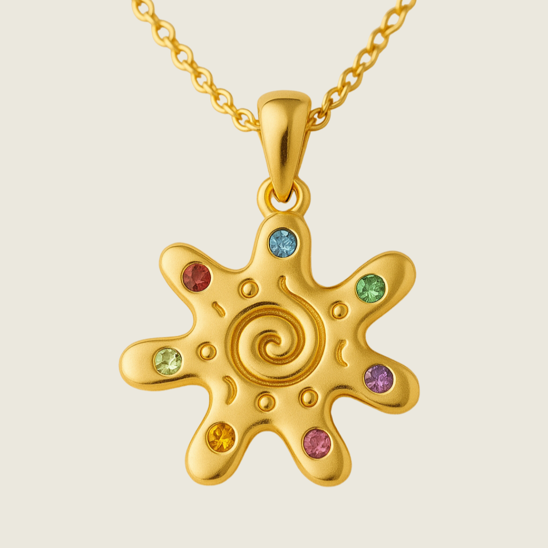 Spiral- Star Necklace