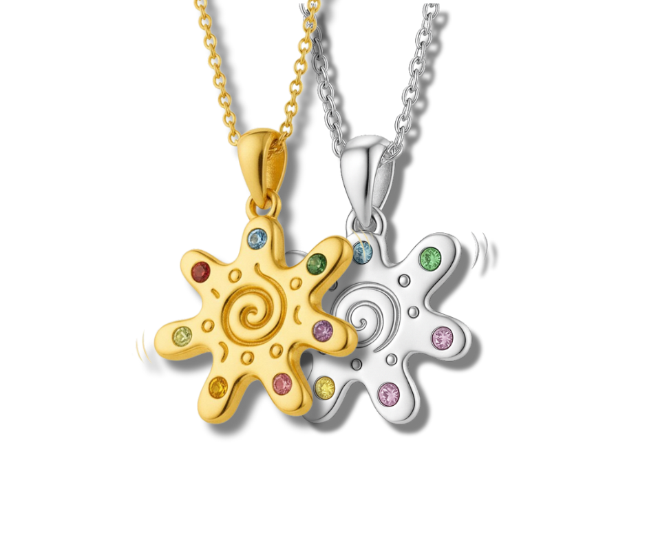 Spiral- Star Necklace